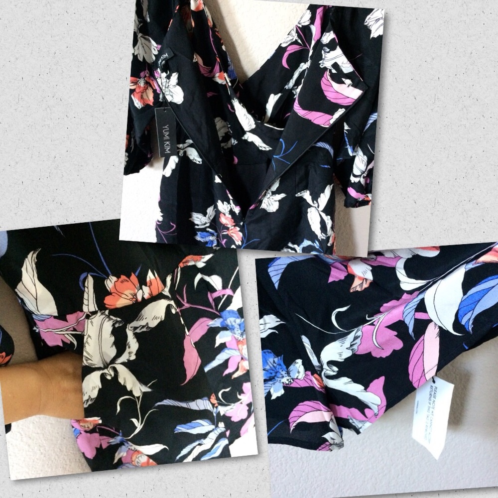 Yumi Kim Lady Luck floral romper with pockets - Picture 7 of 8
